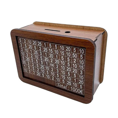 WealthBox™ | Wooden money box