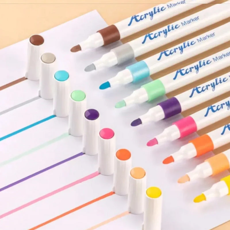 AcrylicMaster™ | 24-color acrylic marker set for vibrant artwork