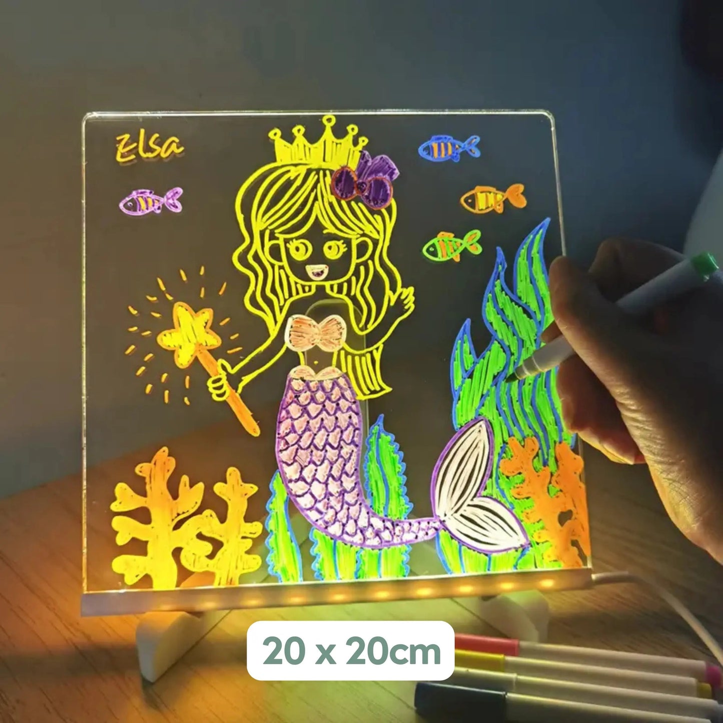 GlowBoard™ | LED drawing board for development