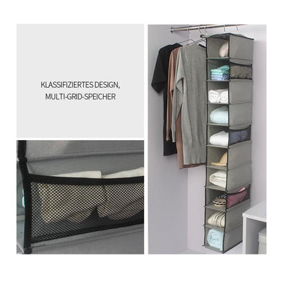 MultiHang™ | 10 Sections Shoe Garment Organizer