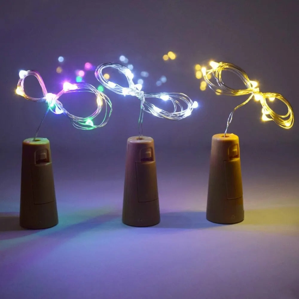 Snowstar™ – LED Bottle Cork String Lights | Holiday Collection