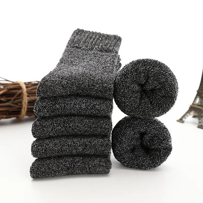 50% off | ThermoSocks™ – 5 pairs of thick wool thermal socks