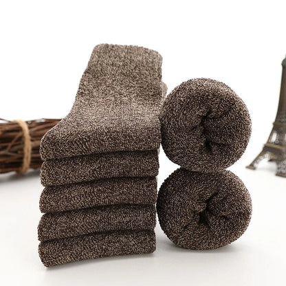 50% off | ThermoSocks™ – 5 pairs of thick wool thermal socks