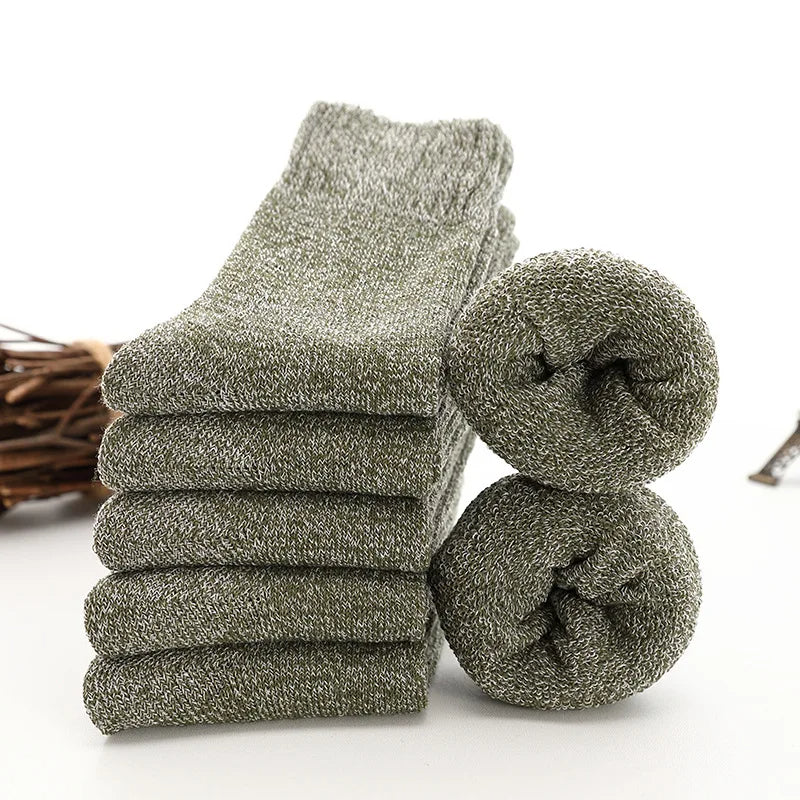 50% off | ThermoSocks™ – 5 pairs of thick wool thermal socks