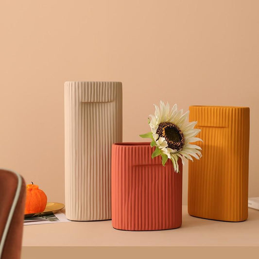 Modernes Keramikvase-Set für stilvolle Wohnkultur