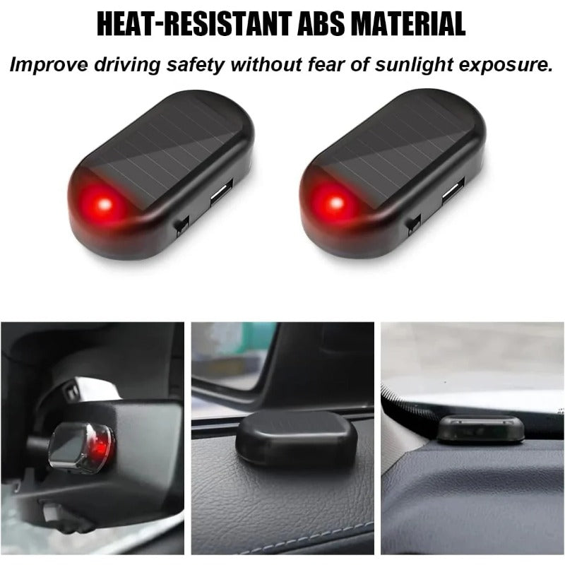 Solarbetriebene Auto-Alarm-Sicherheitsleuchte