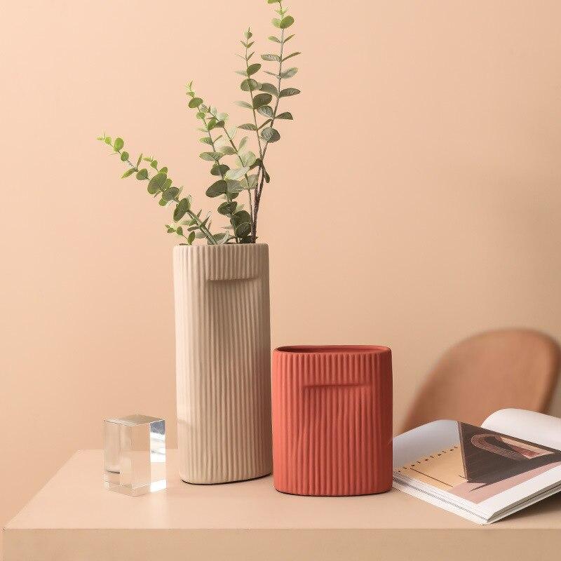 Modernes Keramikvase-Set für stilvolle Wohnkultur