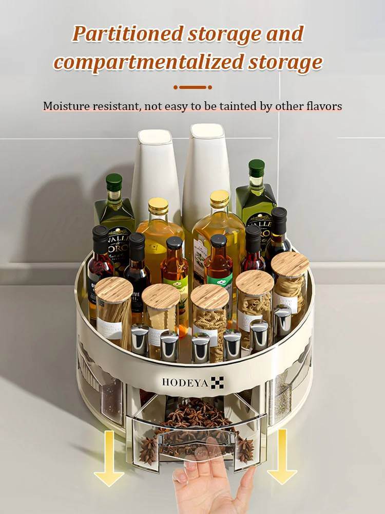 SpiceSphere™ - 360° drehbarer Küchenorganizer