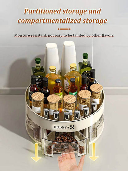 SpiceSphere™ - 360° drehbarer Küchenorganizer