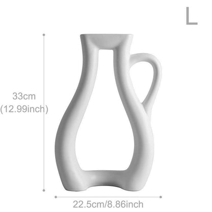 Elegante Keramikvase Lola für moderne Wohnkultur