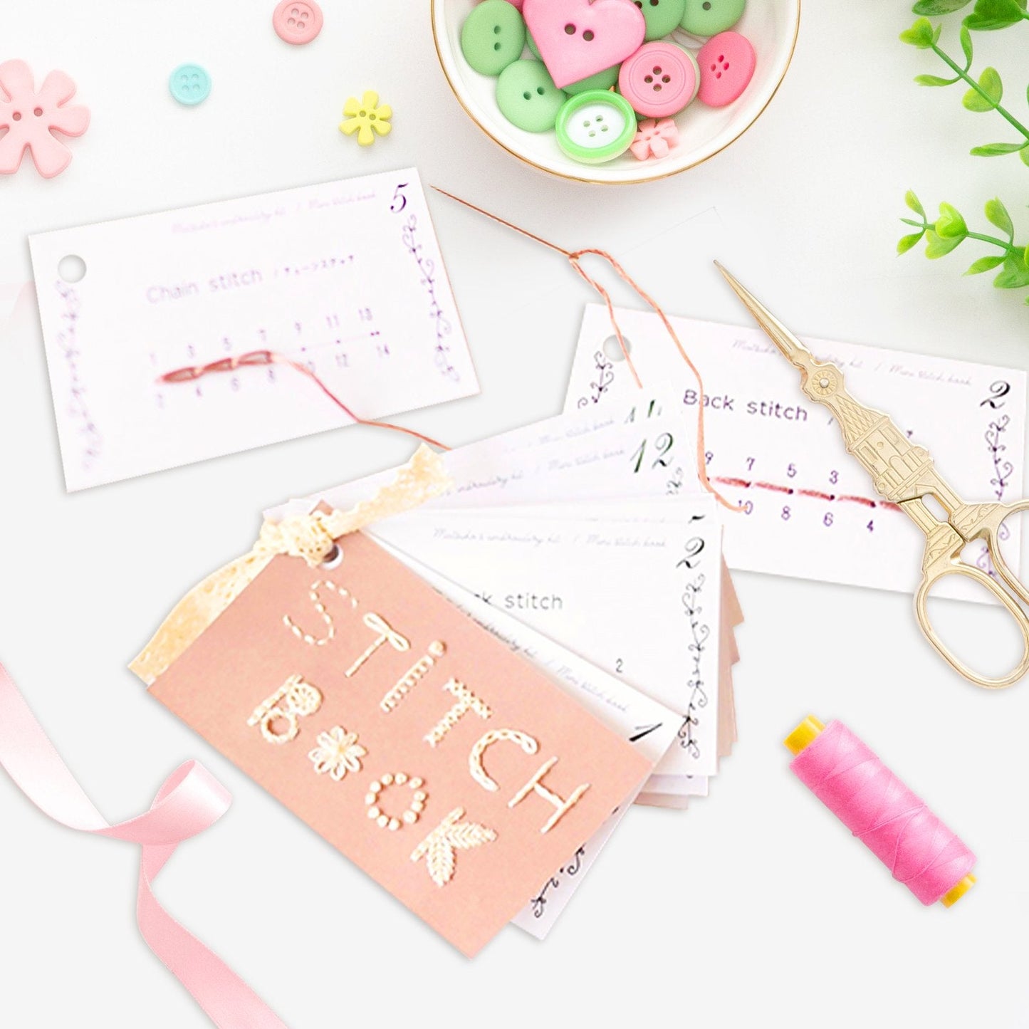 StitchBook™ – Creative Mini Sewing Stitch Book