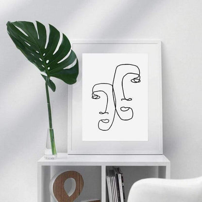 Lässige Chic Canvas