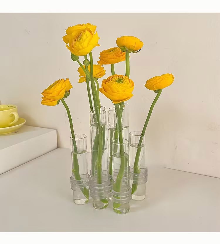 Klappbare Blumenvase Dekoration