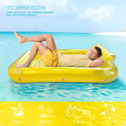AirBed™ | Inflatable air mattress for sunbathing and water fun