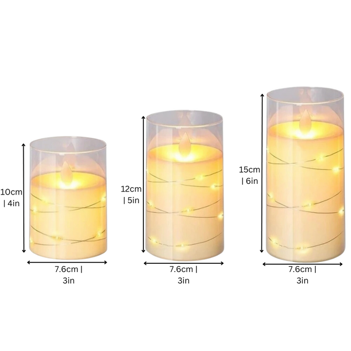 LumiCandle™ - Fernbedienbare LED-Flammenlose Kerzen