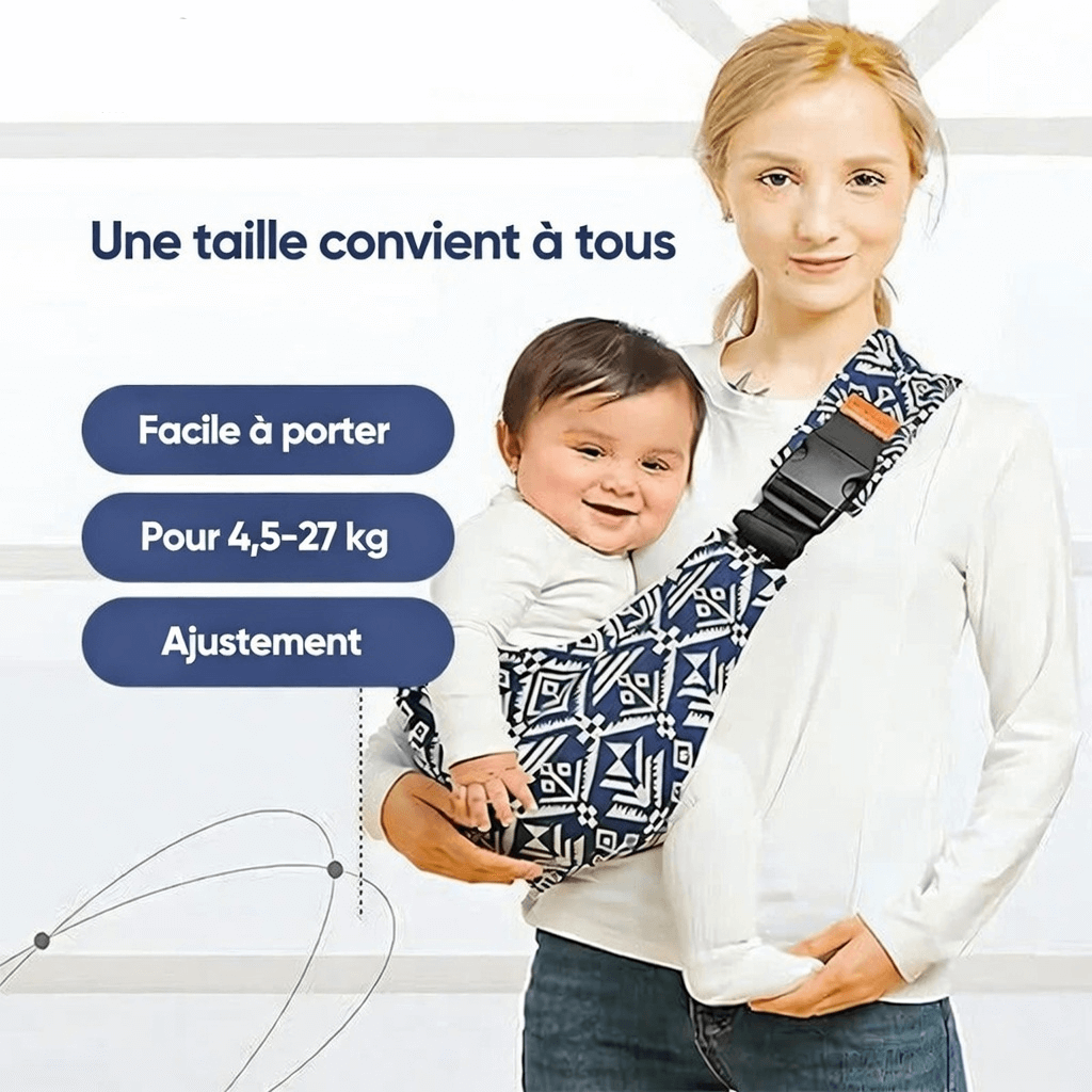 CuddleFlex – Einfaches freihändiges Babytragen mit Komfort und Sicherheit