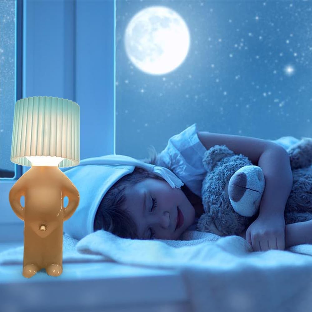 Lampet Quirky table lamp with folded lampshade