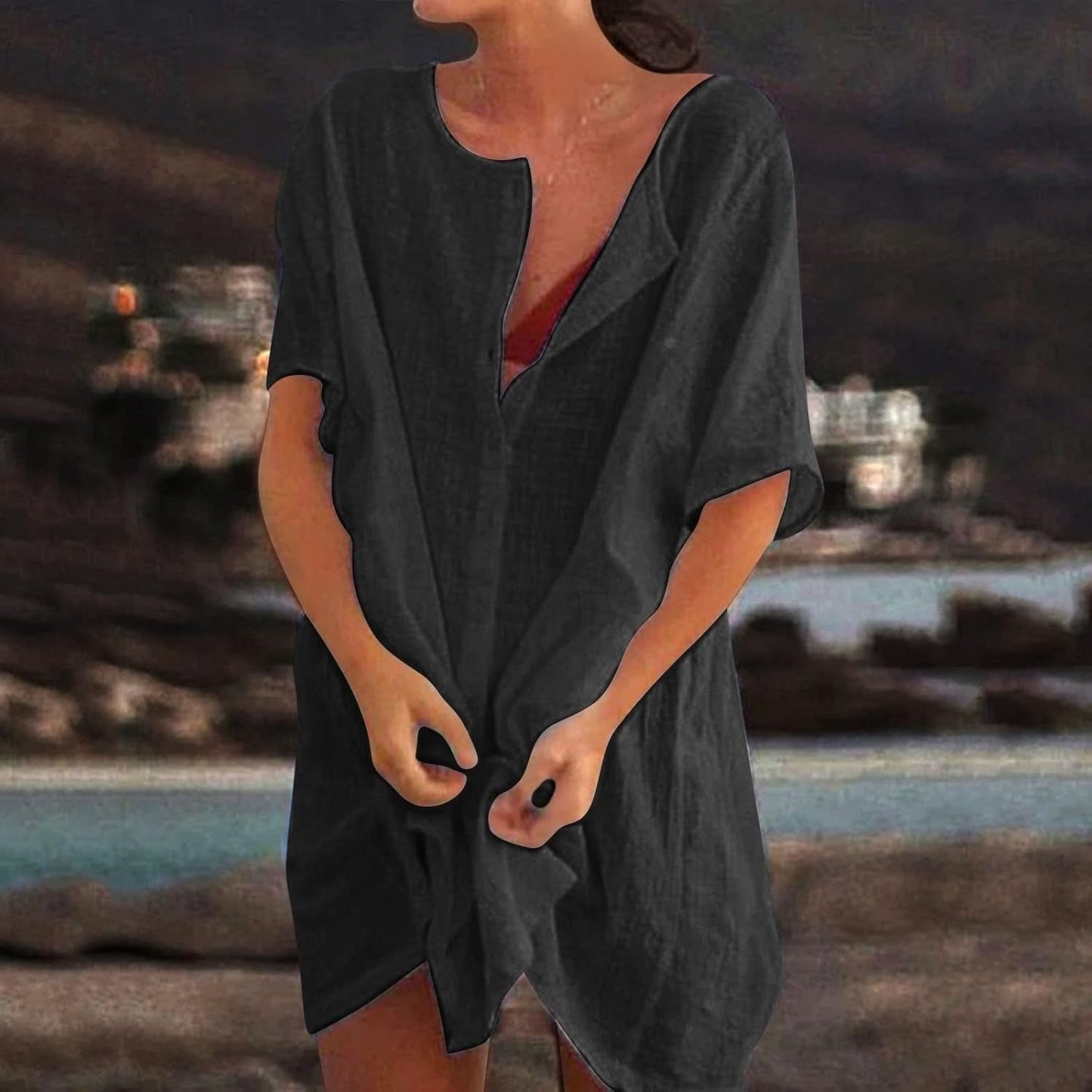 NEPOS™ | Linen cotton shirt