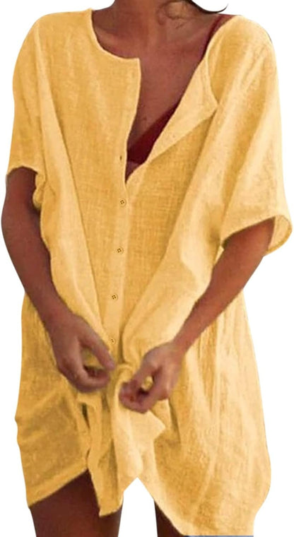 NEPOS™ | Linen cotton shirt