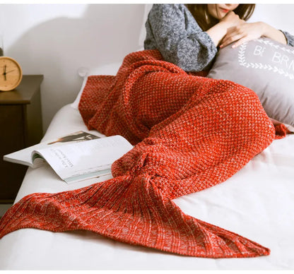 MermaidDream™ – Kuscheldecke für Kinder im Meerjungfrauen-Design