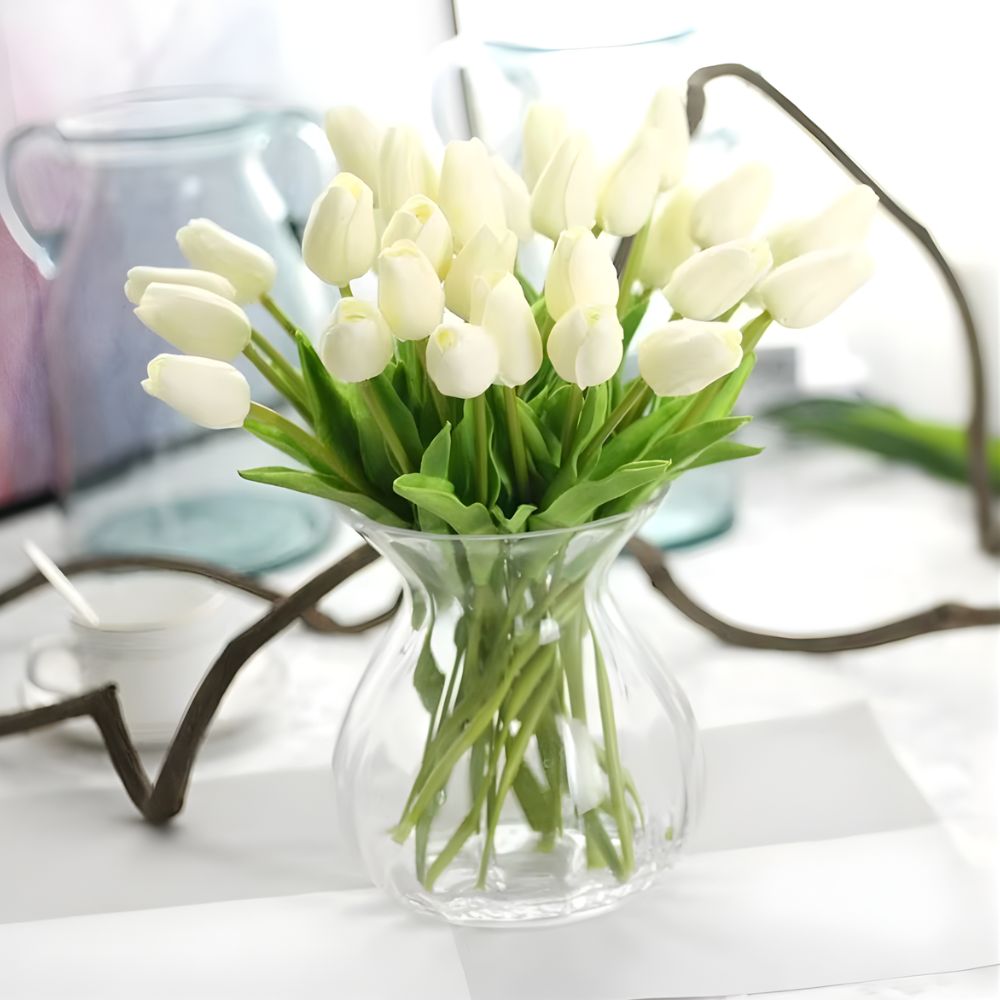 BloomAura - Lebendige Tulpen, die ohne Wasser frisch bleiben und nicht welken