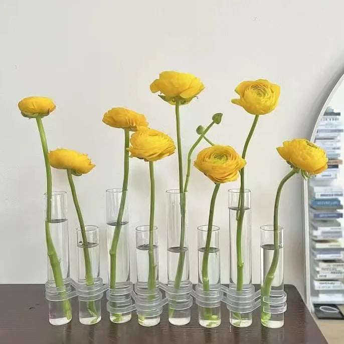 Klappbare Blumenvase Dekoration