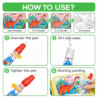 SplashJoy – Farbspaß ohne Kleckern, der verblasst und sich wiederholt