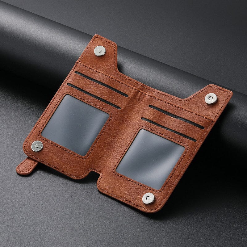 Schlanke Minimalistische Kartenhalter Brieftasche