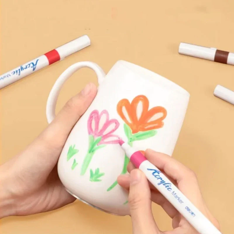 AcrylicMaster™ | 24-color acrylic marker set for vibrant artwork