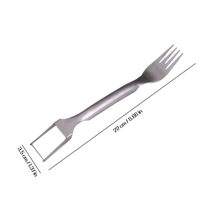 FruchtPro™ | 2-in-1 stainless steel fruit cutter