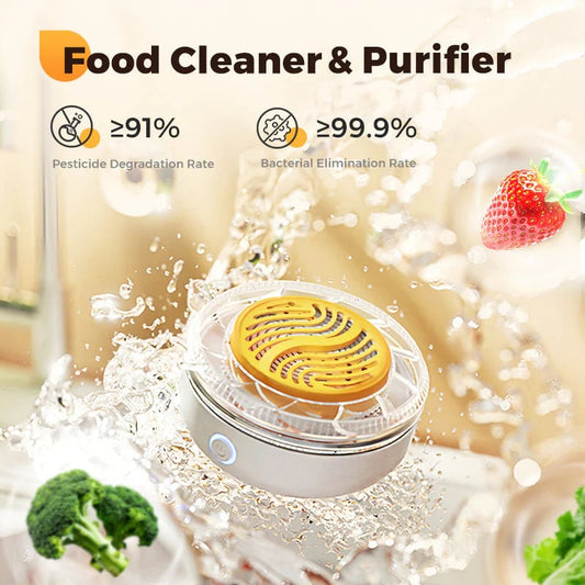 PureWave™ - Kabelloser Tragbarer Lebensmittelreiniger und -reiniger