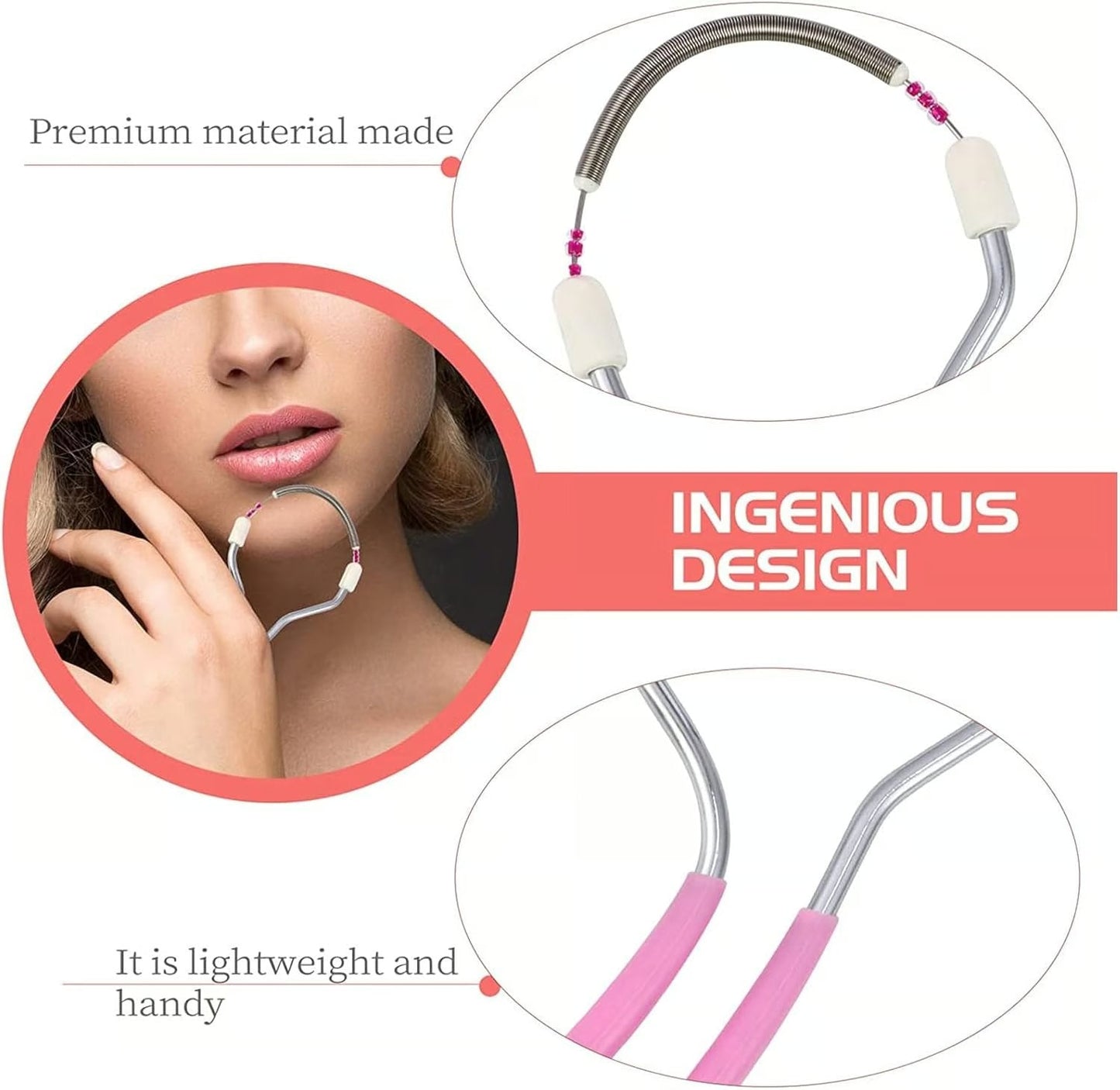 GlowPure™ - Manueller Gesichts-Haarentferner für glatte Haut