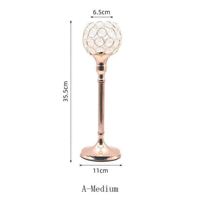 Vintage Metallkerzenhalter Mittelstück für elegante Dekoration