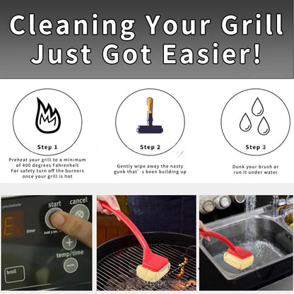 GrillGuard™ - Sicherer kabelloser Grillreinigungsbürste