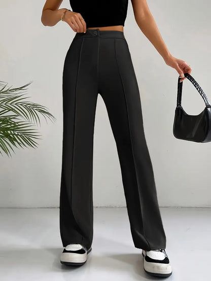 50% off | EleganzFit™ - High-waisted slim fit trousers [Last day discount]