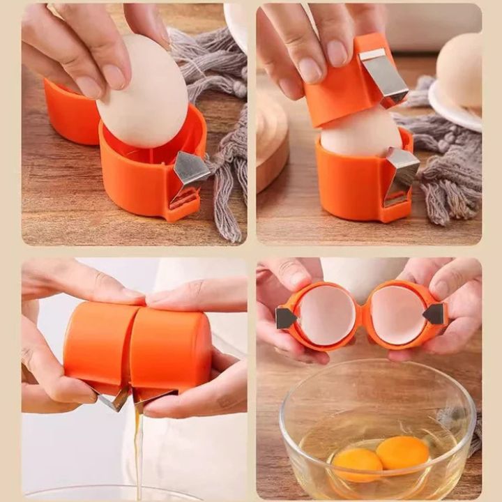 EggCracker™ | Efficient Eggshell Opener and Separator [1+1 Free]