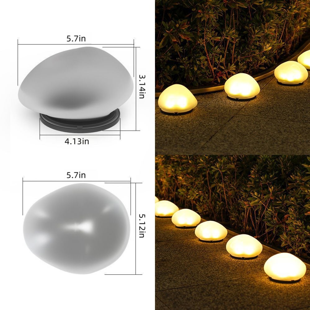 LumaGlow™ - Solarstein-Gartenleuchte