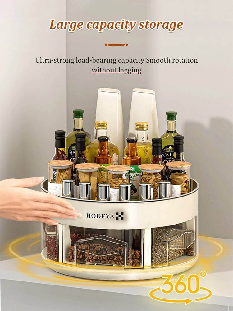 SpiceSphere™ - 360° drehbarer Küchenorganizer