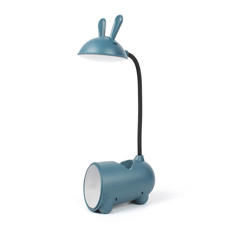 Moderne LED-Schreibtischlampe mit Stifthalter und Touch-Steuerung