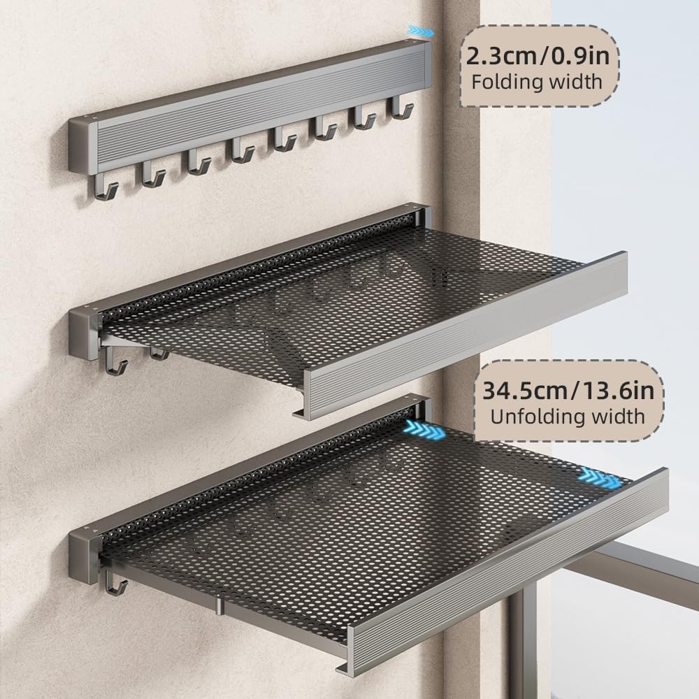 FoldAir™ – More space through foldable drying