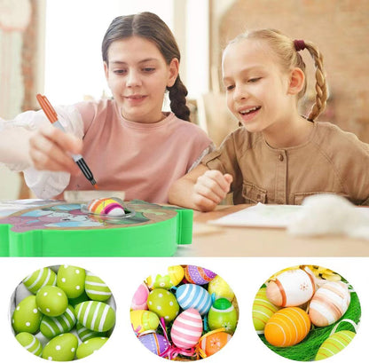PlayCraft™ - DIY Kinderspaß Mazing-Ei-Drehbank Spielzeug