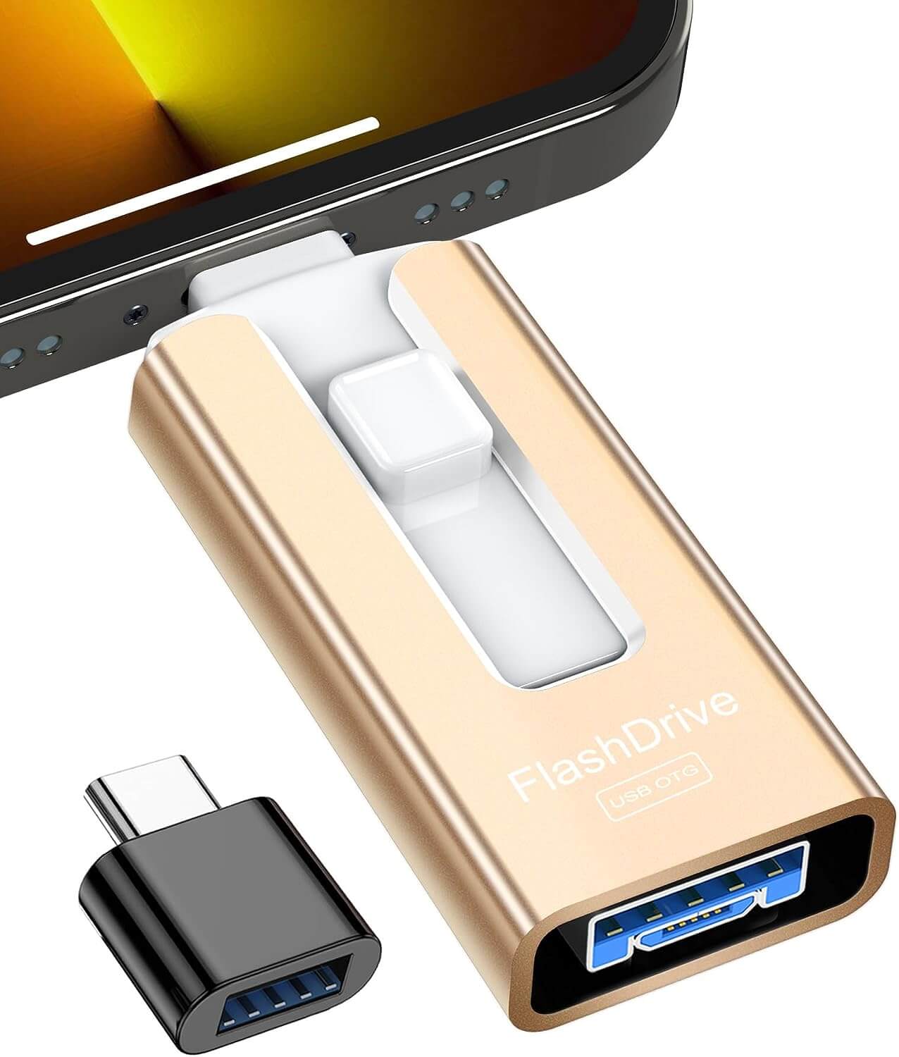 UniCharge™ | 4 in 1 Universal USB Flash Drive - Never run out of storage space again!