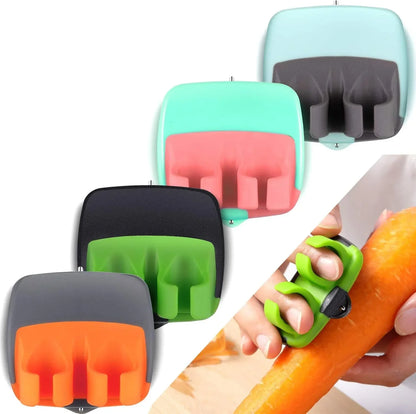 PeelRing™ | Finger Vegetable Peeler Set