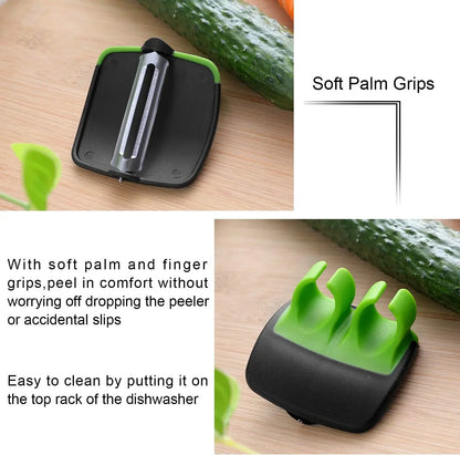 PeelRing™ | Finger Vegetable Peeler Set