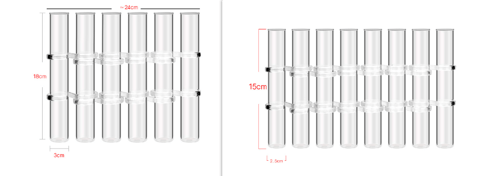 Klappbare Blumenvase Dekoration