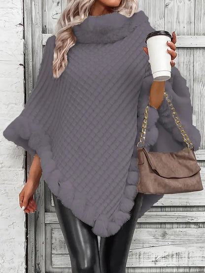 FurWarm™ - Luxurious Warm Sweater with Fur Trim
