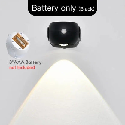 LumaGlow™ - LED Wiederaufladbare Innenwandlampe