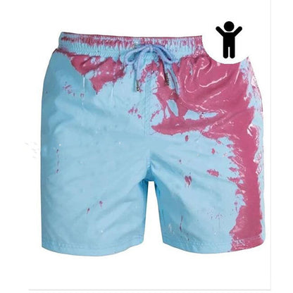 AquaGlow™ | Swim Trunks - Immerse yourself in color! 