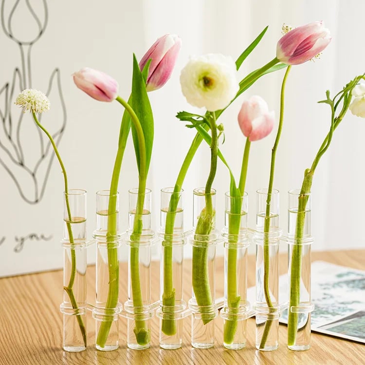 Klappbare Blumenvase Dekoration