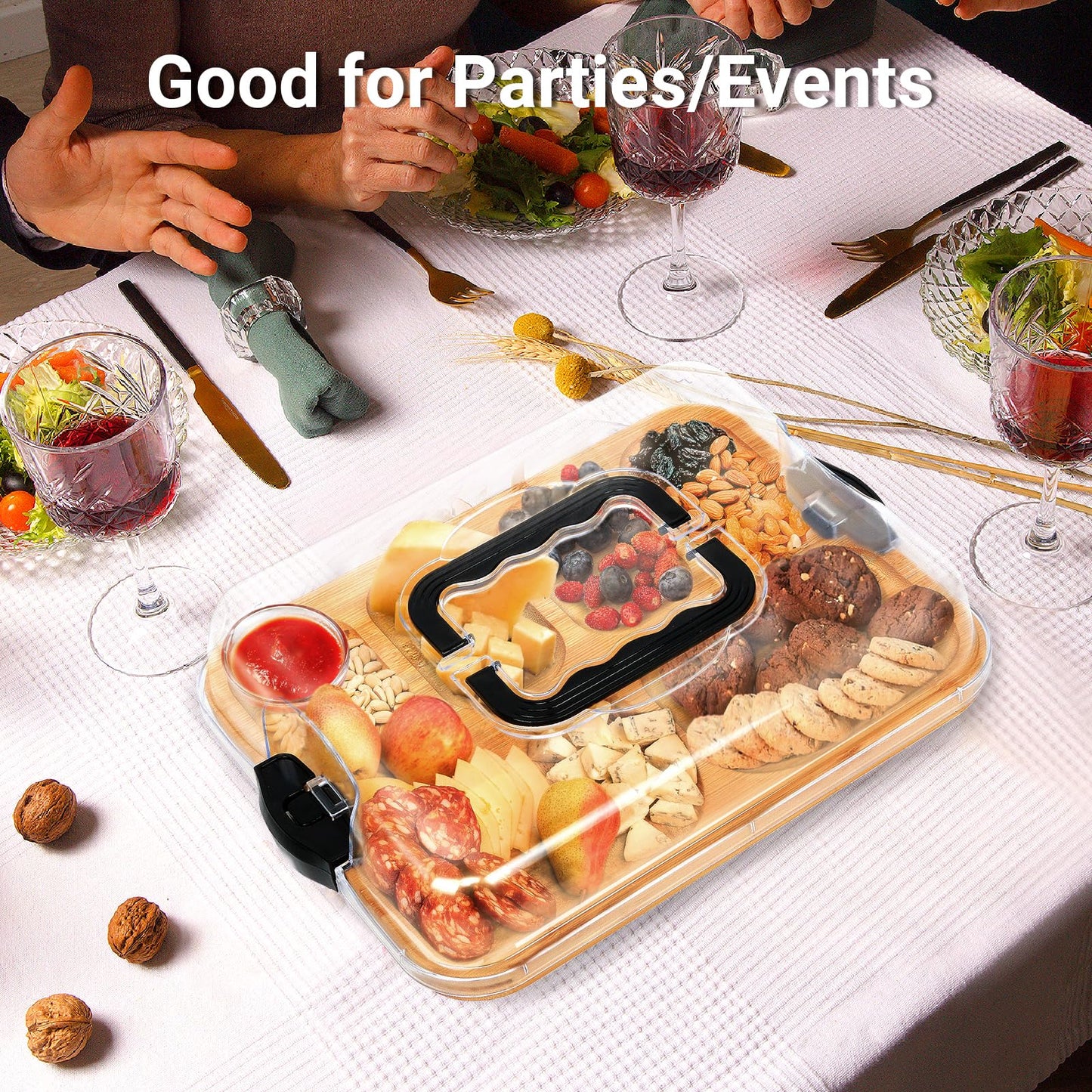 SnackSavvy – Einfaches, organisiertes Servieren für beeindruckend frische Snacks
